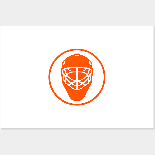 HOCKEY GOALIE MASK Wall Art by HOCKEYBUBBLE